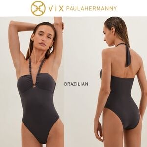VIX Atena Carol One Piece Brazilian Cut